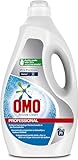 Omo Professional Active Clean Waschmittel Flüssig - Hochwirksam gegen hartnäckige Flecken, Flüssiges Vollwaschmittel mit Aktiv-Formel, 5L / 71 Wäschen