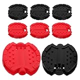 NAMOARLY Dreiradpedale aus Kunststoff rutschfest mit Ergonomischer Fußstütze Ersatzteile für Kleinkinderfahrräder und Kinderwagen Einfache Montage 4 Paar