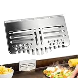 Grill Fettablauf | Für schwere Beanspruchung rostbeständig Fettblocker Grillzubehör | Für Campingausflüge Park Grillabende Terrasse Strandpicknicks Köche