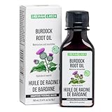 Klettenöl – Reines und natürliches sibirisches Klettenwurzelöl für die Haar- und Hautpflege – Leicht aufzutragendes Haaröl für alle Haartypen – Antischuppenöl