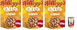 Cereali Extra 'Granola Original' | Probieren Sie Granola| breakfast Cereals, Müsli mit knusprigem Hafer | 3x 375g + Italian Gourmet polpa 400g