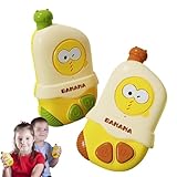 Walkie-Talkie Geräte Für,Bananenförmige Elektrische Taschenlampe - 2 Stück Cartoon Kinder-Funkgeräte | Für Spielzimmer, Spielplatz, Cosplay, Zuhause Und Park