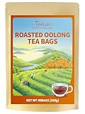 TeeLux Oolong Tee Beutel 40 Stück, Vegan, Rein Natürlicher China Oolong Tee, Weicher und Reicher Geschmack, Biologisch Abbaubare Teebeutel