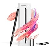 Surface Stift Stylus Pen für Microsoft - für Surface Pro 9/8/ 7/6/ 5/4/ 3, Surface Go 3/2/ 1, Surface Laptop/Studio/Book mit 4096 Druckempfindlichkeit, Palm Ablehnung, Magnetische Adsorption