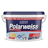 Schöner Wohnen Wandfarbe extreme Deckkraft Polarweiss matt, für Innen 1 L