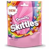 Skittles Vegane Süßigkeiten-Beutel mit Dessert-Geschmack 152g inkl. Steam-Time ThankYou