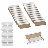 100 Stück Ceranfeldschaber Klingen Edelstahl Ersatzklingen Ceranfeldschaber 40mm*20mm Schaberklingen für Glasschaber Kochfeld Schaber