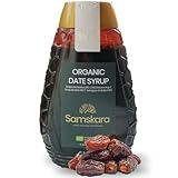 Bio Dattelsirup | 100% natürlich aus ökologischem Anbau und fairem Handel | Samskara | 500g Natürlicher Karamellsirup aus Datteln, ohne Zuckerzusatz, ideal für gesundes Süßen von Speisen Getränken