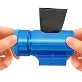 Kotbeutelspender, Behälter für Tierabfälle | Tragbarer Kotbeutelspender für Park, Camping, Reisen, Auto, Spaziergang mit Hund, Wandern, Reisen, Abenteuer im Freien