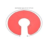 Generic Haarschnittverpackung, Helles, Bequemes, Weiches Silikonwick (Rot)