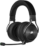 CORSAIR VIRTUOSO RGB WIRELESS XT Multiplattform-Gaming-Headset Mit Bluetooth - Dolby Atmos - Omnidirektionales Mikrofon - iCUE-Kompatibel - PC, Mac, PS5, PS4, Nintendo Switch, Handy - Schiefer