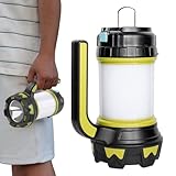 Scheinwerfer Outdoor Handlampe,Taschenlampe Mit Griff | 6 Modi Leichtgewicht Outdoor Garten Terrasse Wanderung Camping Angeln Jagd
