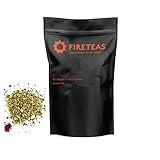 FIRE TEAS Bio-Mullein Leaf Kräutertee mit Ingwer und Safran – Atem- und Lungenreinigung, Kräutertee, Schleimmembranen, entzündungshemmend, lose Blätter – hergestellt in den USA