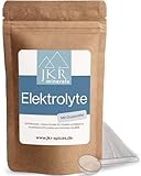 JKR Minerals Elektrolyte Pulver Pur 900g, Ohne Zucker, Mit Magnesium, Kalium, Calcium, Natrium und Chlorid – Hochdosiert & Hochrein – Für Sport, Fitness, Sauna, Sommer & Regeneration