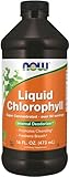 NOW Supplements, flüssiges Chlorophyll, super konzentriert, Boost Energy, Minzgeschmack, 473 ml