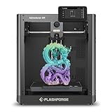 FLASHFORGE Adventurer 5M 3D-Drucker Bietet Eine Max Druckgeschwindigkeit Von 600 mm/s,Automatische Nivellierung,FDM 3D Printer Core-XY-Struktur,Schnell Abnehmbare 280°C Düse,Druckgröße 220x220x220mm