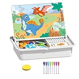 Kustimantu Magnetisches Puzzle zum Anziehen – pädagogisches Puzzle für Vorschule, doppelseitig, Gesichtsspiel und Kleidung für Kindergarten, Reise, Haus, Weihnachtsgeschenk