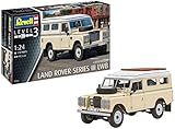 Revell Modellbausatz I Land Rover Series III LWB 109 I Detailreicher Level 3 Fahrzeug Bausatz I 174 Teile I Maßstab 1:24 I für Kinder und Erwachsene ab 10 Jahren, Mittel