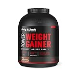 Body Attack WEIGHT GAINER - Milk Chocolate - 4,75 kg - Mass Gainer für Masseaufbau & Muskelaufbau - Mit Whey Protein, BCAA und Kohlenhydraten - Dein fettarmer Masse Shake für hochwertige Kalorien