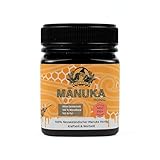 OKO HONI Mānuka Honig 510 MGO + 250g hergestellt & abgefüllt in Neuseeland mit zertifiziertem Methylglyoxal Gehalt, natürlich reiner Manuka Honig, vegetarisch & laborgeprüft