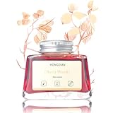 Asvine Hongdian Füllfederhalter-Tinte, kräftige Holzfarbe, 60 ml, kohlenstofffreie Tintenfassflasche, Künstler-Kalligraphie-Tinte, Burly Wood