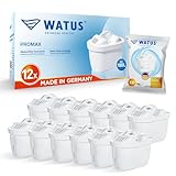 Watus Wasserfilter Kartuschen, für Brita Maxtra+ und Maxtra, Style, Marella, Elemaris, für Ersatz Brita Filterpatronen, Made in Germany (12)