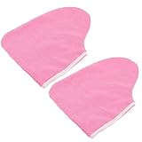 DEARMAMY 2 Stück Fußsocken Und Fußabdeckungen Feuchende Socken Feuchtigkeitsspendende Fußabdeckung Fußfeuchtigkeitssocken Feuchtigkeit Fersensocken Socken Zur Fußbehandlung Stoff Rosa