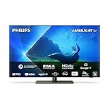 Philips Ambilight TV | 42OLED808/12 | 106 cm (42 Zoll) 4K UHD OLED Fernseher | 120 Hz | HDR | Dolby Vision | Google TV | VRR | WiFi | Bluetooth | DTS:X | Sprachsteuerung