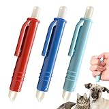 Ruwshuuk Zeckenzange, 3 Teile Zeckenzange Für Hunde, Multifunktionale Pflege Werkzeuge Praktische Tierpflege Artikel Für Zuhause Garten Reisen Wandern