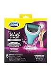 Scholl Velvet Smooth elektrischer Hornhautentferner Pro – Zur Hornhaut Entfernung auf nassen und trockenen Füßen – Wiederaufladbar – 1 Gerät + Ladestation