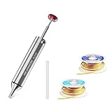 Owootecc Entlötpumpe, kein Verstopfen, Entlötpumpe aus Aluminiumlegierung, Entlötwerkzeug mit 1 Silikondüse, 2 Lötdochtgeflechtenstärkere Saugkraft für die Lötentfernung
