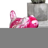 Katzenfiguren, hölzerne Katzenstatue, geschnitzte Miniatur-Dekoration, handgefertigt, kleine schwimmende Farbe, Skulptur für Bücherregal, Nachttisch, Esstisch, Sammler, Heimdekoration, Akzent, 4,8 x