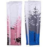 Mipcase 2 Paar Atmungsaktive UV Schutz Armstulpen Sommer Kühlende Outdoor Armlinge aus Hochelastischem Stoff Schnelltrocknend Xl Leicht für Radfahren Laufen und Gartenarbeit