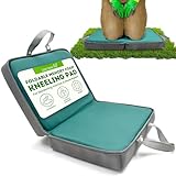 Green Thumbz Kniekissen – 1 Packung Faltbare Kniekissen Garten mit Tragegriff – Tragbarer Grün Knieschutz Arbeit für Gartenarbeit, Training und Hausreparaturen