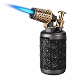 Ultraray Sturmfeuerzeug Gas Nachfüllbar, Vintage Feuerzeug Jetflame, Jet Feuerzeug mit Punch, Coole Feuerzeuge, Gas Feuerzeuge für Kerzen, Küche, Grill, Geschenke für Männer Frauen (Ohne Gas Verkauft)