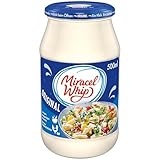 Miracel Whip Original Salatcreme, 23% Fettgehalt, Glutenfrei, Laktosefrei, mit Eiern aus Freilandhaltung , 500 ml