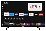 Telefunken Fernseher 50 Zoll Smart TV powered by TiVo (4K UHD, HDR Dolby Vision, Dolby Atmos, Triple-Tuner, 6 Monate HD+ inkl.) XU50TO750S