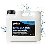 KOIPON Bio-Logik, Teich Milchsäurebakterien 5 l, Teich Bakterien zur Teichpflege vom Gartenteich & Fischteich | Reduziert Ammoniak, Nitrit und Algenwuchs