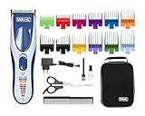 Wahl 09649-016 ColorPro Cordless Haarschneidemaschine, Blau, Silber