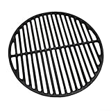 Runder Gusseisen-Grillrost, Ersatz-Gitterrost, robust, für Holzkohle- und Gasgrills, 25 cm bis 45,7 cm, einfache Installation und Reinigung, Outdoor-Grillzubehör (25 cm Gitter)