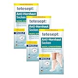 tetesept Anti-Hornhaut Socken mit Salicyl- & Fruchtsäuren - 3 Paar One Size - Befreit effektiv von Hornhaut mit 1 Anwendung - Hornhautentferner beugt Schrunden vor