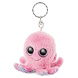 NICI Glubschis: Das Original – Glubschis Schlüsselanhänger Oktopus Poli 8 cm – Oktopus Kuscheltieranhänger mit Schlüsselring für Schlüsselband, Schlüsselbund & Schlüsselhalter