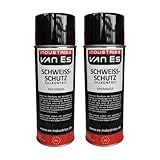 VE-INDUSTRIES 2X Schweißschutz-Spray 400ml siliconfreier Schutz Schweiß-Trennspray