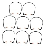 WRITWAA 8Stücke Silikon Ohrstöpsel Mit Kordel Geräuschunterdrückende Ohrstecker Für Schlaf Reisen Und Konzerte Wiederverwendbare Langlebige Und Praktische Gehörschutzlösung