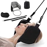 Rarurko Nackenentlastungsgerät, Neck Relief Device Relax Tragbare Nacken Massagegerät Schmerzlinderung Nackenmassagegerät für Männer Frauen