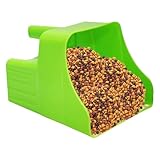 Hogvinnatil Futterschaufel für Geflügel | Spender für Tiere – ergonomische Schaufel rutschfest zum Füttern von Schafen, Rindern, Pferden, Vieh, Geflügel, Garten, Bauernhof, Hinterhof