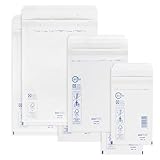 ÖKI Mix-Pack Luftpolstertaschen - Luftpolsterumschläge | Haushaltsset mit A6, A5 & A4 Luftpolster -Taschen | Gepolsterte Briefumschläge/Versandtaschen | 6 Stück/Größe