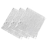 Milisten 3 Stück Einweg Baumwoll Handtücher Weiß Saugfähige Hygienische Kleine Waschlappen für Bad Hotel Salon Praktisch für Unterwegs und Einmalgebrauch