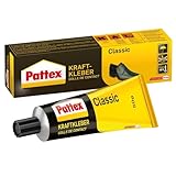 Pattex Kraftkleber Classic, extrem starker Kleber für höchste Festigkeit, Alleskleber für den universellen Einsatz, hochwärmefester Klebstoff, 1 x 50g