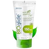 JOYDIVISION Original BIOglide neutral 150 ml I Befeuchtungs- und Pflegemittel 100% natürlich & vegan I Wasserbasiertes Gel I Wie ein Gleitgel I Mit Latexkondo Men kompatibel